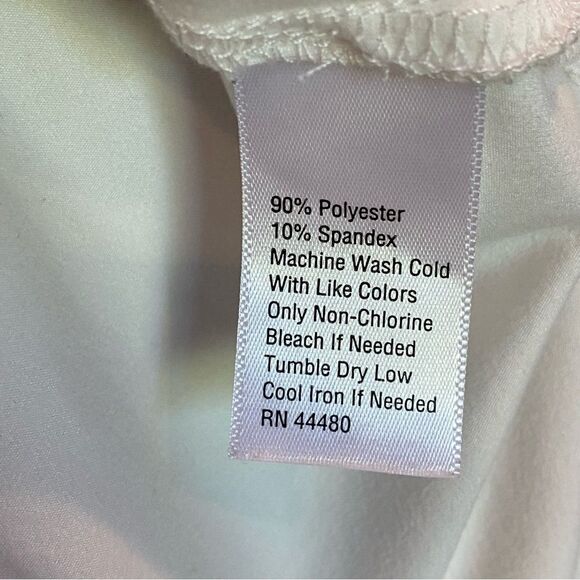 Liberty Park Cream Oh My Stars Sleeveless Shirt Size Small - Picture 4 of 8